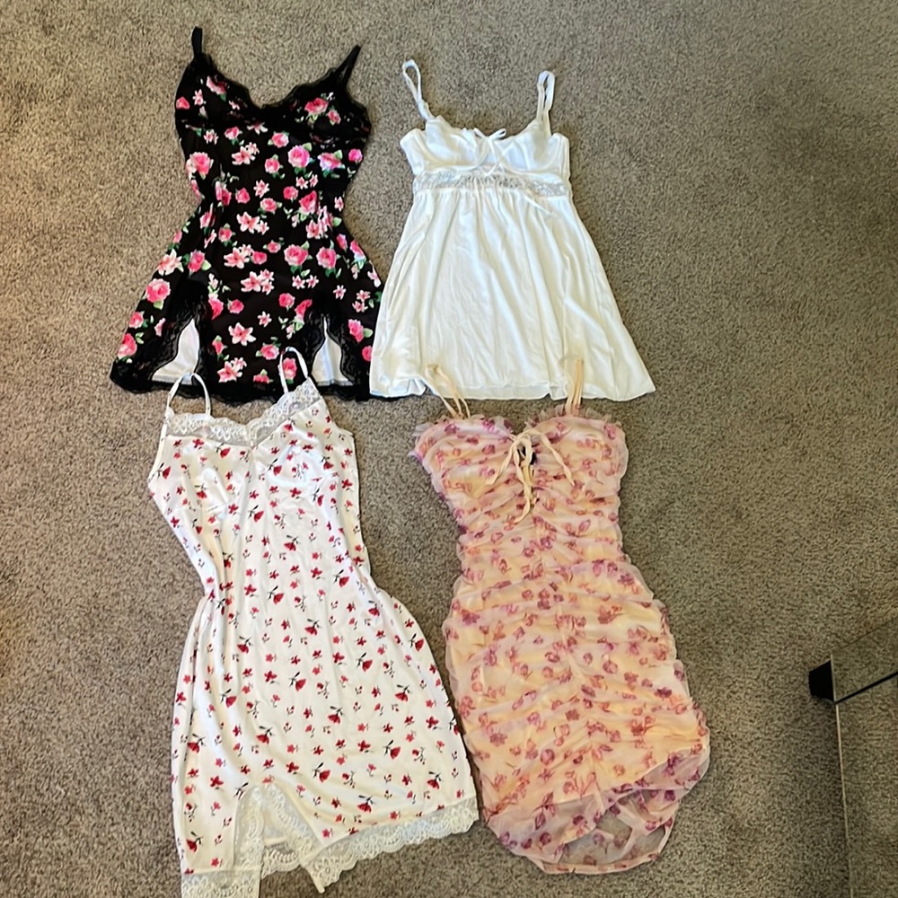 Fast fashion spring/summer slip dress bundle